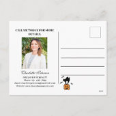 Grappig Halloween onroerend goed Feestdagenkaart (Achterkant)