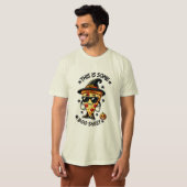 Grappig Halloween Pizza T-shirt met een Speelse Ph (Voorkant volledig)