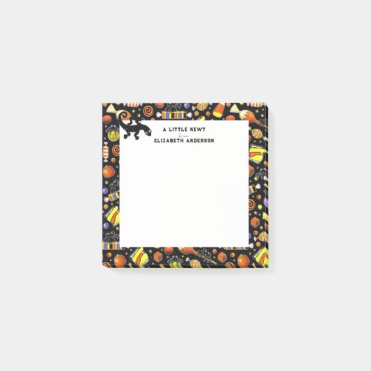 Grappig Halloween Post-it® Notes (Voorkant)