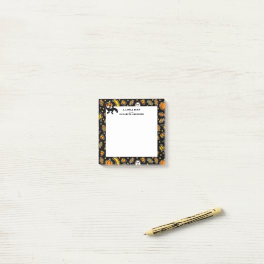 Grappig Halloween Post-it® Notes (Op bureau)