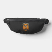 Grappig Halloween Pug Snoep Design_1 Heuptasje (Liggend)
