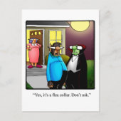 Grappig Halloween Pumpkin Humor Briefkaart (Voorkant)