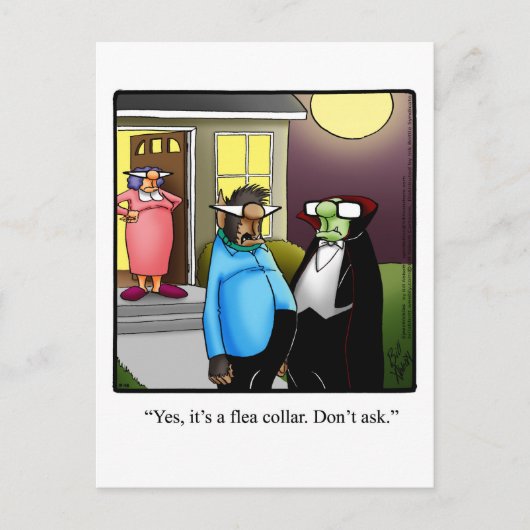 Grappig Halloween Pumpkin Humor Briefkaart (Voorkant)