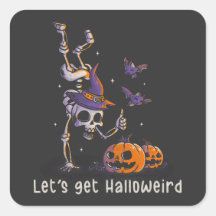 Grappig Halloween Quote Laten we Halloween Pun kri