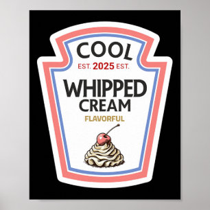 Grappig Halloween Shirt 2025 Gift Cool Whipped Cre Poster