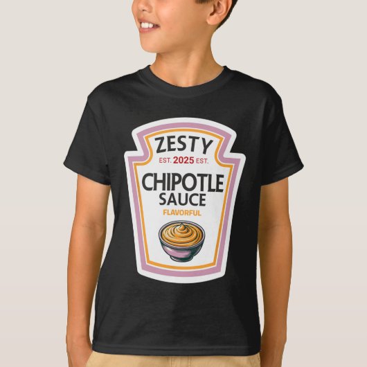 Grappig Halloween Shirt 2025 Gift Zesty Chipotle S (Voorkant)