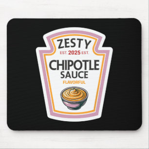Grappig Halloween Shirt 2025 Gift Zesty Chipotle S Muismat