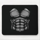 Grappig Halloween Shirt Kind Volwassen Aap Gorilla Muismat (Voorkant)