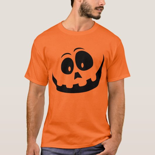 Grappig Halloween shirt pompoen t-shirt (Voorkant)