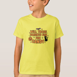 Grappig Halloween Shirt Zal de handel van ouders