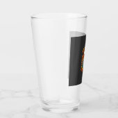 Grappig Halloween Skelet Bier Gebroken Design_1 Glas (Rechts)