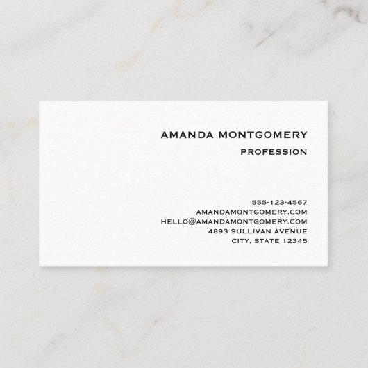 Grappig Halloween Skelet met Top Hat Visitekaartje (Achterkant)