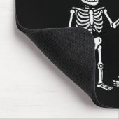 Grappig Halloween Skeleton Ik vond Humerus Humorou Muismat (Hoek)
