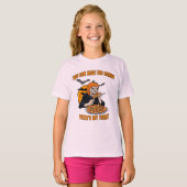 Grappig Halloween Skeleton, Kinder Spooky Hallowee T-shirt (Voorkant volledig)
