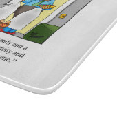 Grappig Halloween Snijplank Gift (Hoek)