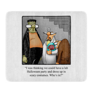 Grappig Halloween Snijplank Gift