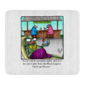 Grappig Halloween Snijplank Gift (Voorkant)