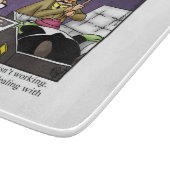 Grappig Halloween Snijplank Gift (Hoek)