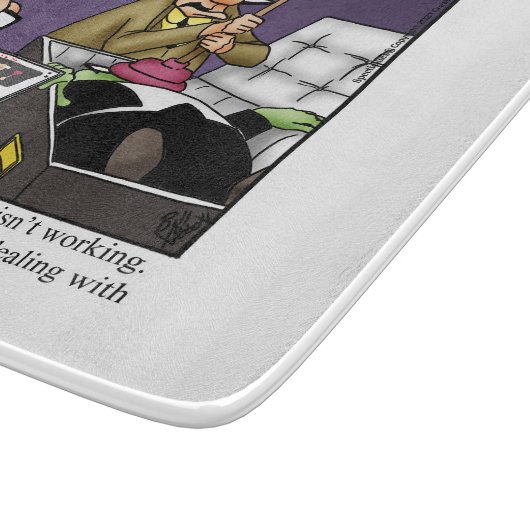 Grappig Halloween Snijplank Gift (Hoek)