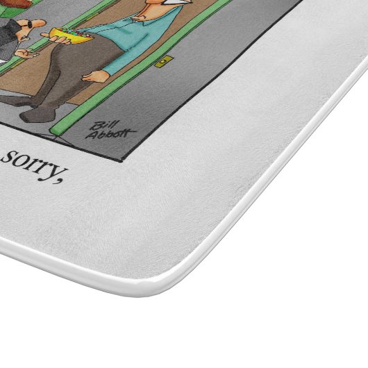 Grappig Halloween Snijplank Gift (Hoek)