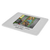 Grappig Halloween Snijplank Gift (Hoek)