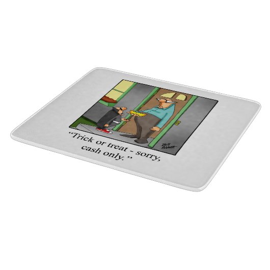 Grappig Halloween Snijplank Gift (Hoek)