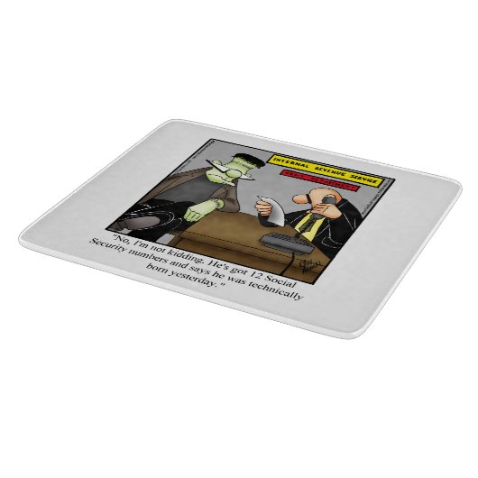 Grappig Halloween Snijplank Gift (Hoek)