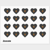 Grappig Halloween Spoken Huis Me Op Sommige Ontwer Hart Sticker (Vel)