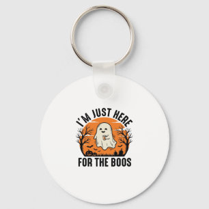 Grappig Halloween-spook alleen hier voor de Boos-s Sleutelhanger