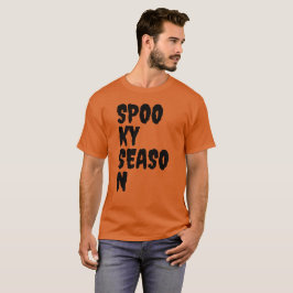 Grappig Halloween SPOOKY SEIZOEN T-shirt
