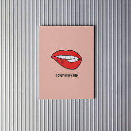 Grappig Halloween Spooky Vampire Poster Printable