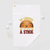 Grappig Halloween Stok Overschakelen Spinnenweb Sh Golfhanddoek (Insitu)