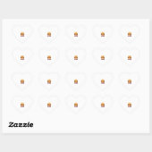 Grappig Halloween Stok Overschakelen Spinnenweb Sh Hart Sticker (Vel)