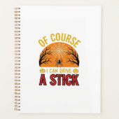 Grappig Halloween Stok Overschakelen Spinnenweb Sh Planner (Voorkant)