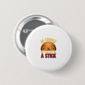 Grappig Halloween Stok Overschakelen Spinnenweb Sh Ronde Button 5,7 Cm (Voorkant /achterkant)