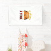 Grappig Halloween Stok Overschakelen Spinnenweb Sh Spandoek (Insitu)
