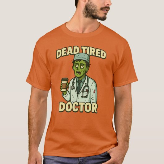 Grappig Halloween Surgery T-shirt (Voorkant)