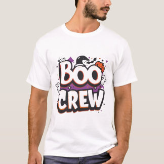 Grappig Halloween T-shirt 2025 | Spooky Boo Crew T