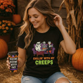 Grappig Halloween T-shirt; Chillin met mijn Creeps T-shirt