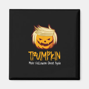 Grappig Halloween T-shirt Donald Trump Kostuum Cad Magneet