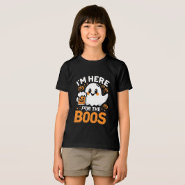 Grappig Halloween T-shirt - "Ik ben hier voor de b