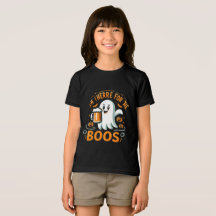 Grappig Halloween T-shirt - "Ik ben hier voor de b