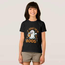 Grappig Halloween T-shirt - "Ik ben hier voor de b