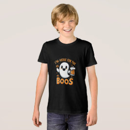 Grappig Halloween T-shirt - "Ik ben hier voor de b