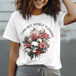 Grappig Halloween T-shirt met Quote, Skeleton Hall