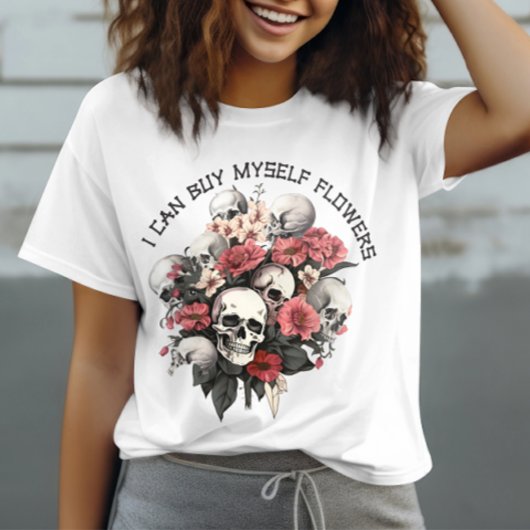 Grappig Halloween T-shirt met Quote, Skeleton Hall