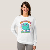 Grappig Halloween-trui T-shirt (Voorkant volledig)