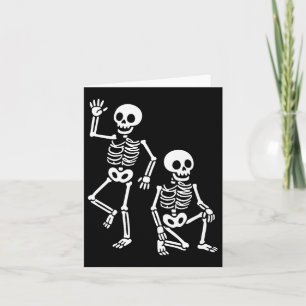 Grappig Halloween Trump Skeleton Trump Premium Kaart