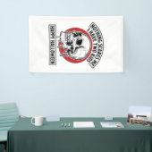 Grappig Halloween Twee Kinderen Schedel Shirt Ontw Spandoek (Beurs)