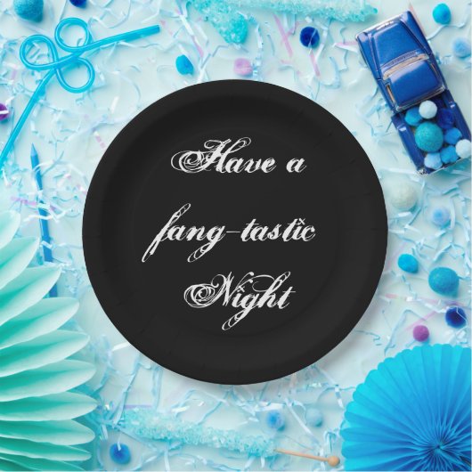 Grappig Halloween Vampire Paper Bord (Feest)